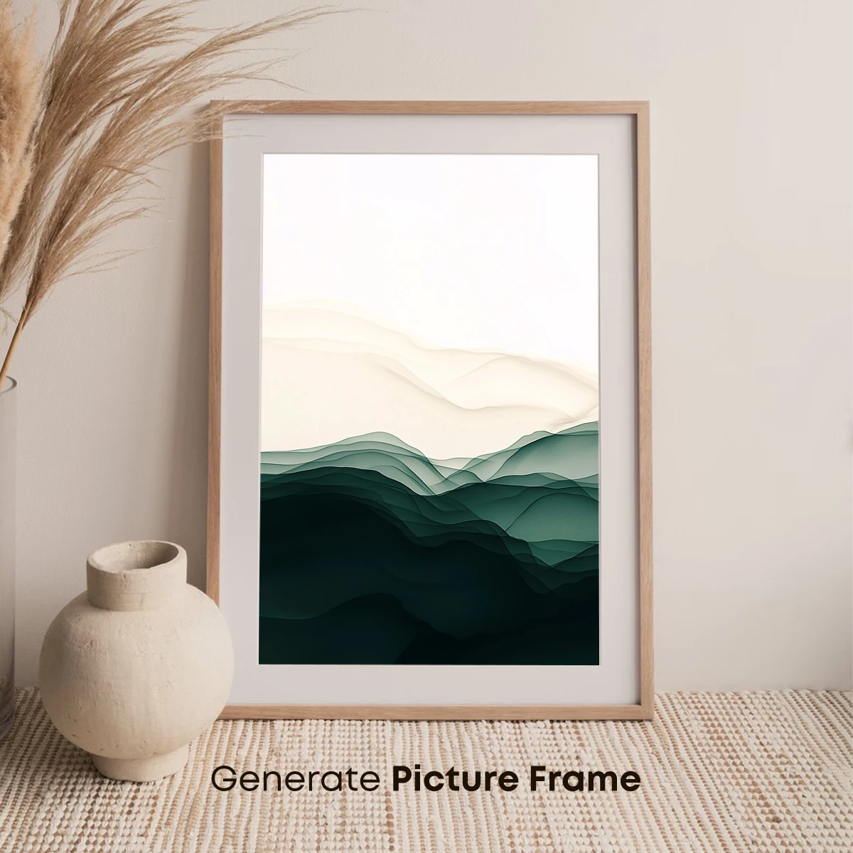Ethereal Mountain Layers: A Gradient Odyssey - Image 7