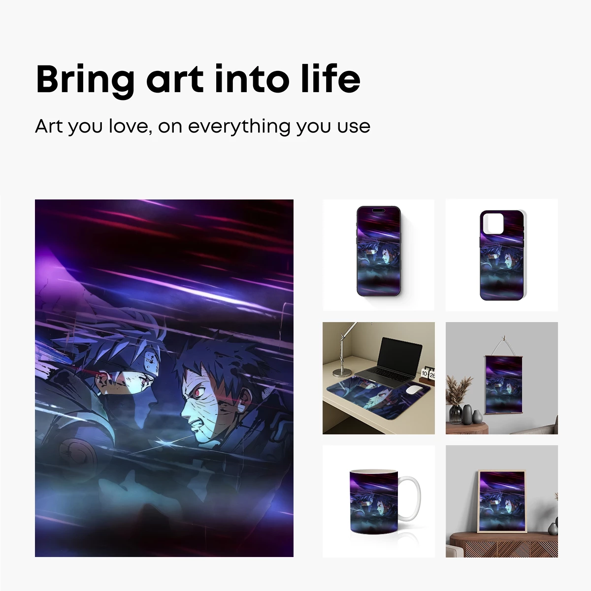 Epic Clash: Anime Warriors in Neon Shadows - Image 2