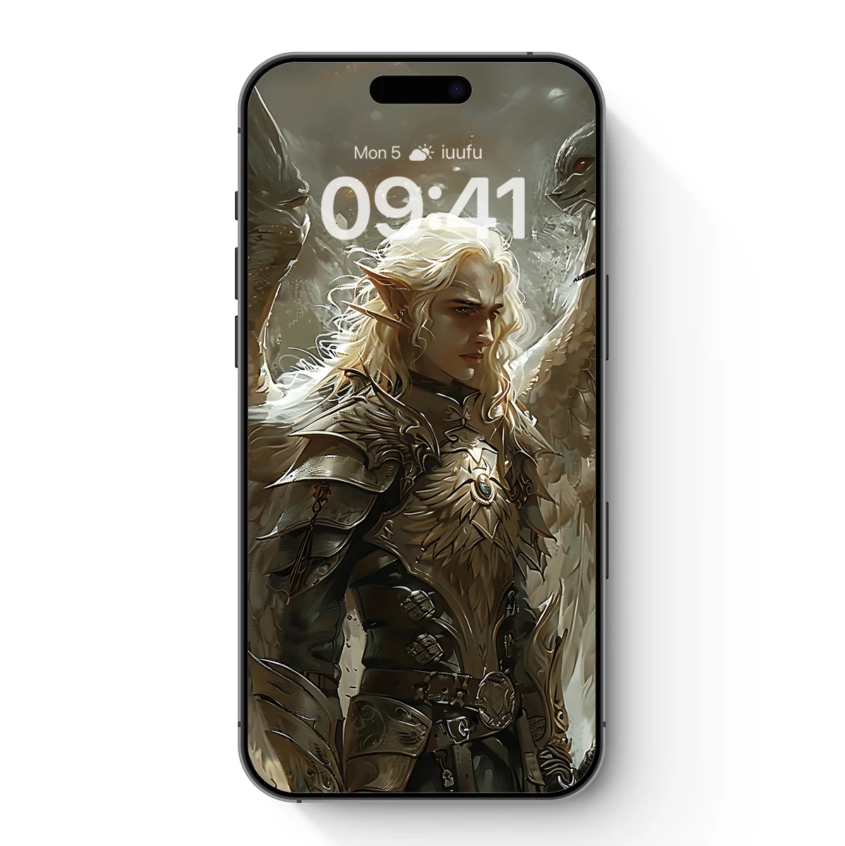 Ethereal Paladin: Fantasy Warrior with Angelic Wings Ethereal Paladin: Fantasy Warrior with Angelic Wings