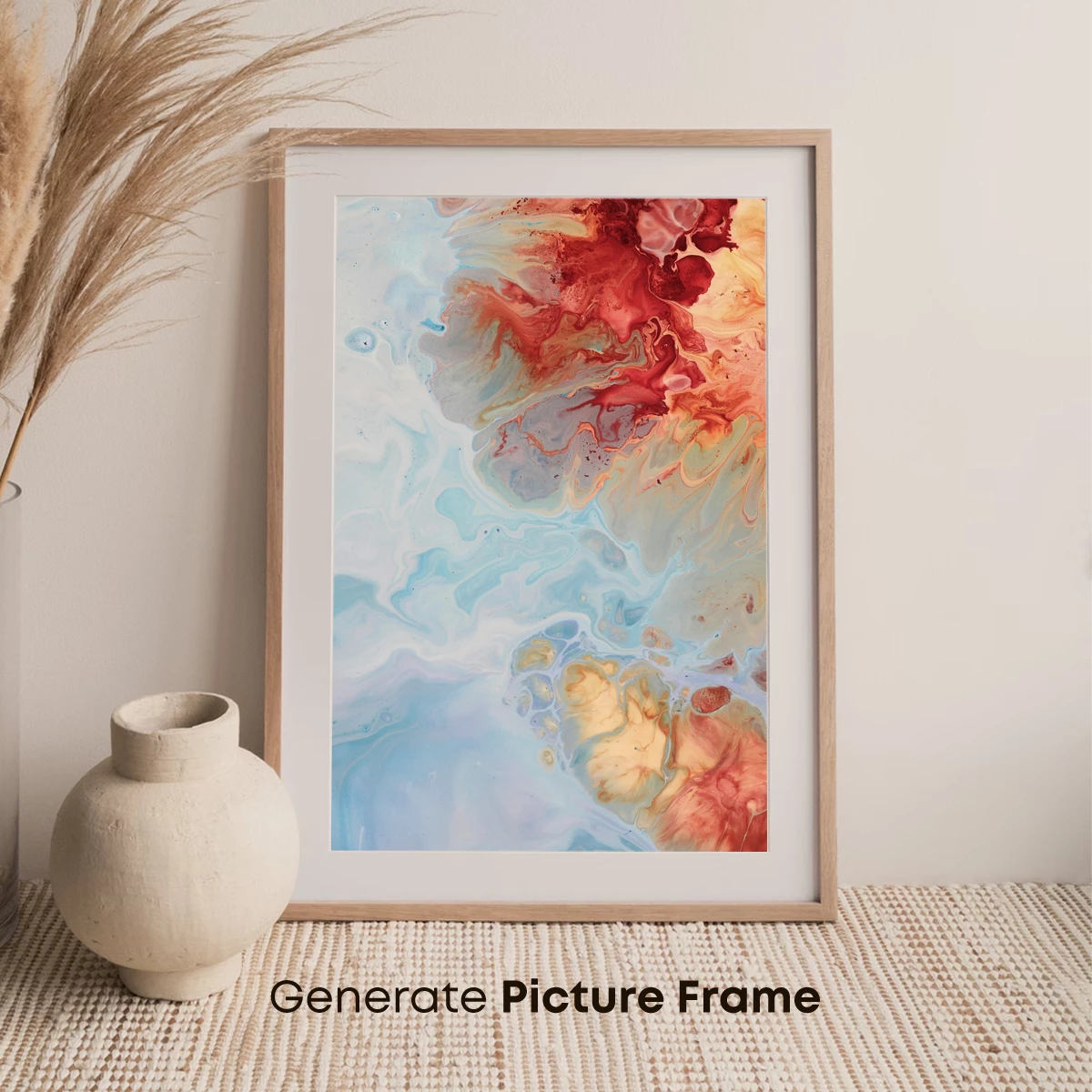 Fluid Dreamscape: Abstract Ink Fusion - Image 7