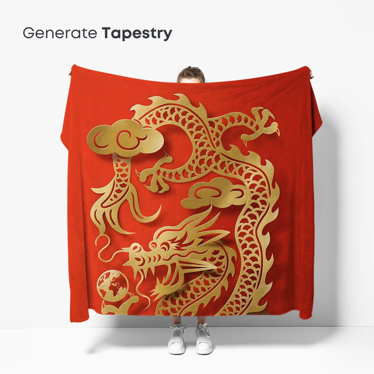 Golden Dragon's Majestic Dance - Image 5