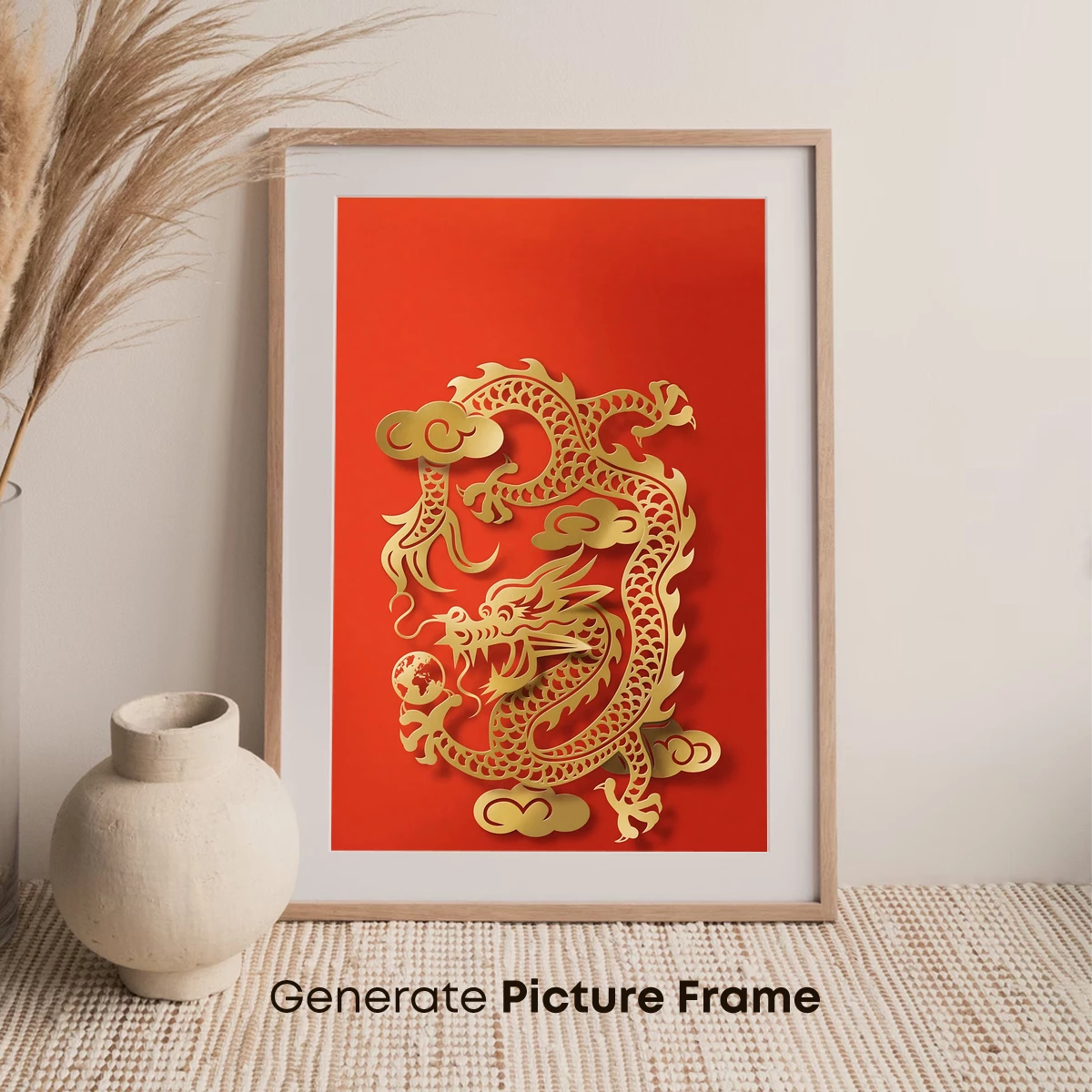 Golden Dragon's Majestic Dance - Image 7