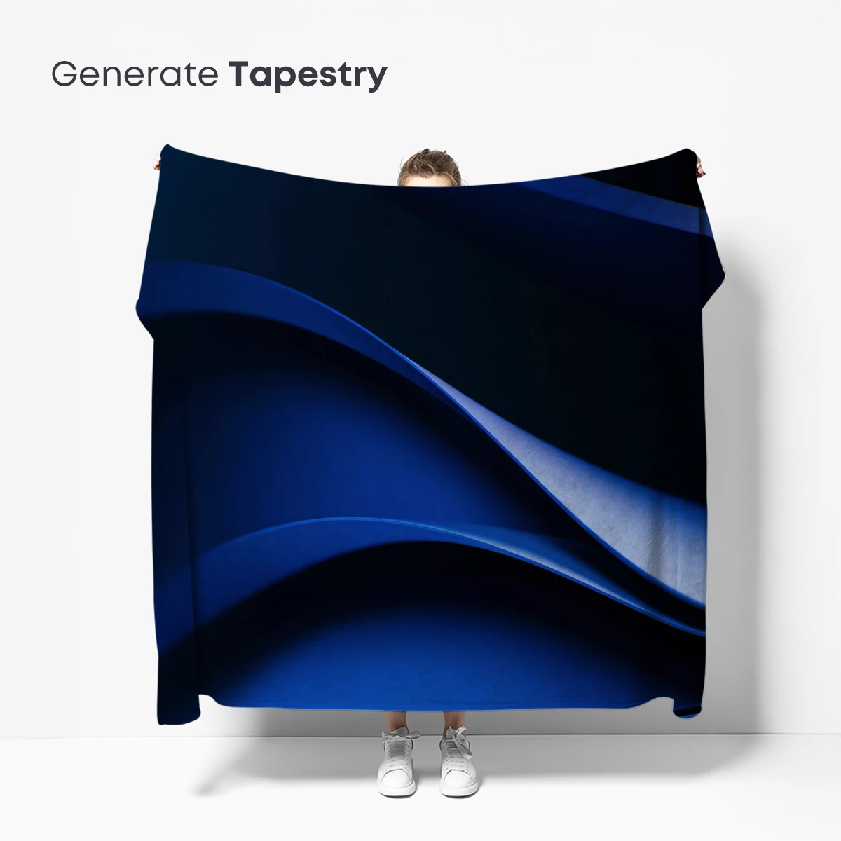 Ethereal Blue Waves: A Digital Symphony - Image 5