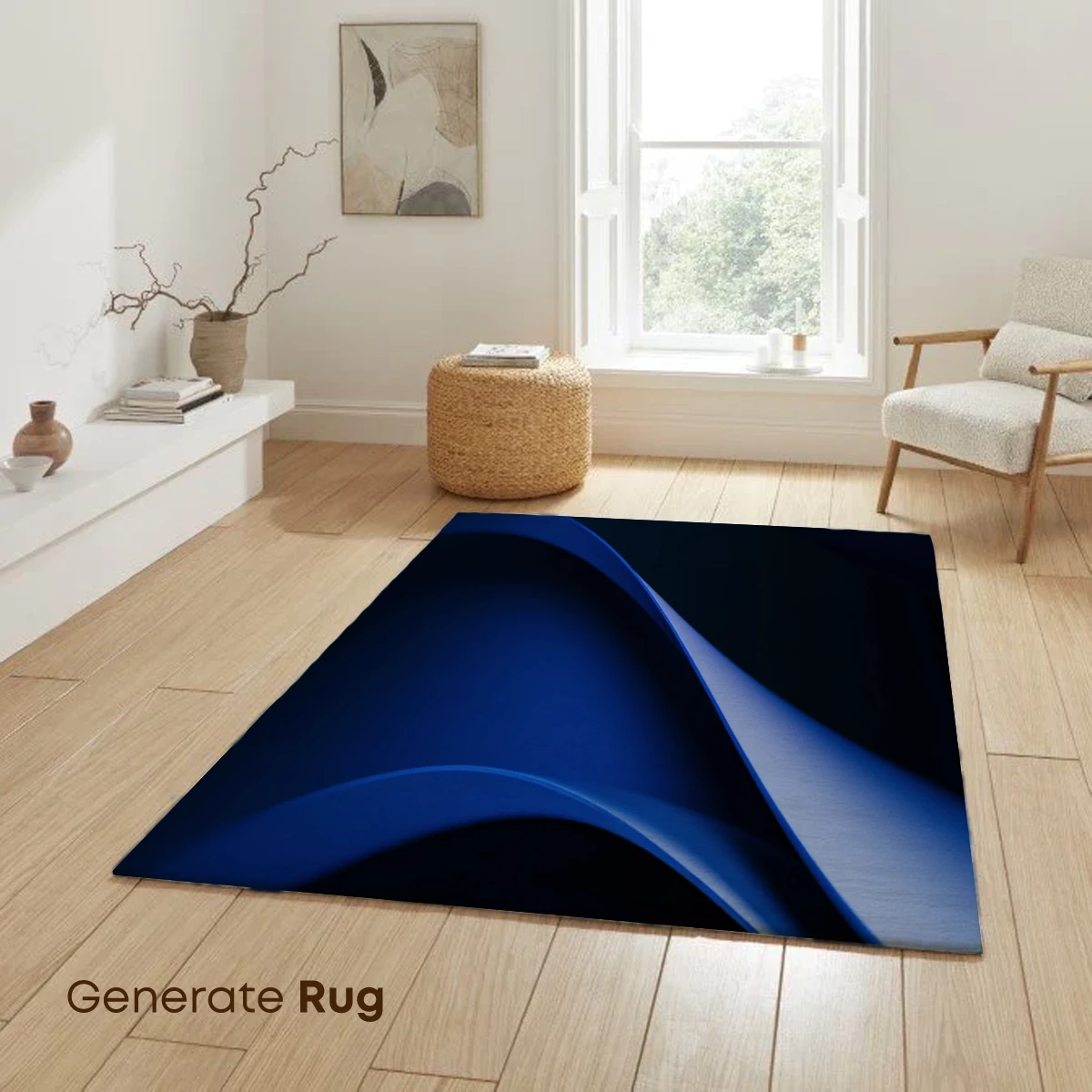 Ethereal Blue Waves: A Digital Symphony - Image 6