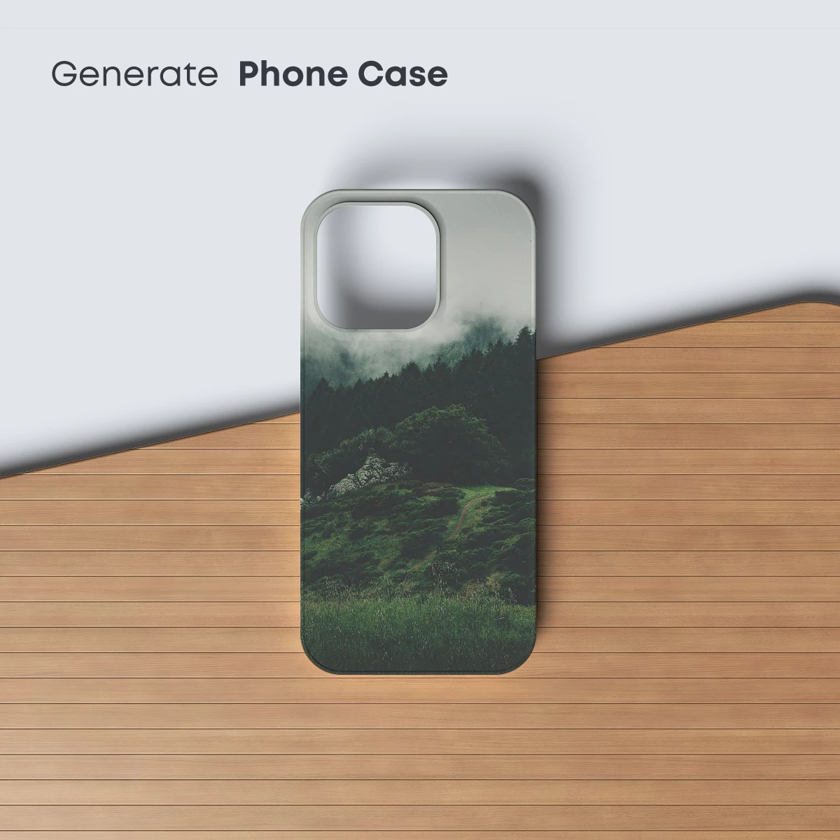 Misty Mountain Path: A Journey Through Fog and Forest - Image 3