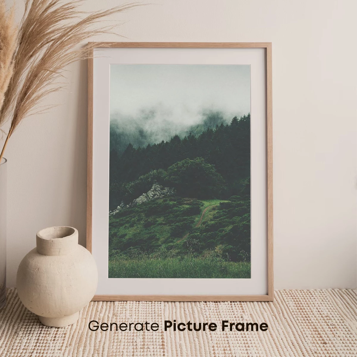 Misty Mountain Path: A Journey Through Fog and Forest - Image 7