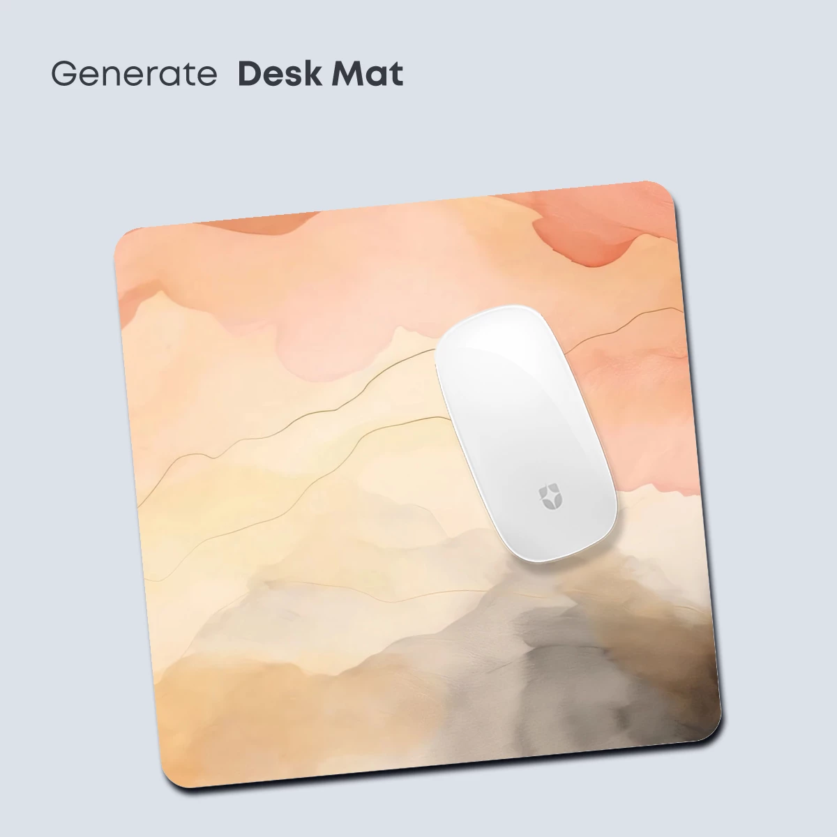 Abstract Watercolor Horizon: Soft Waves of Color - Image 4