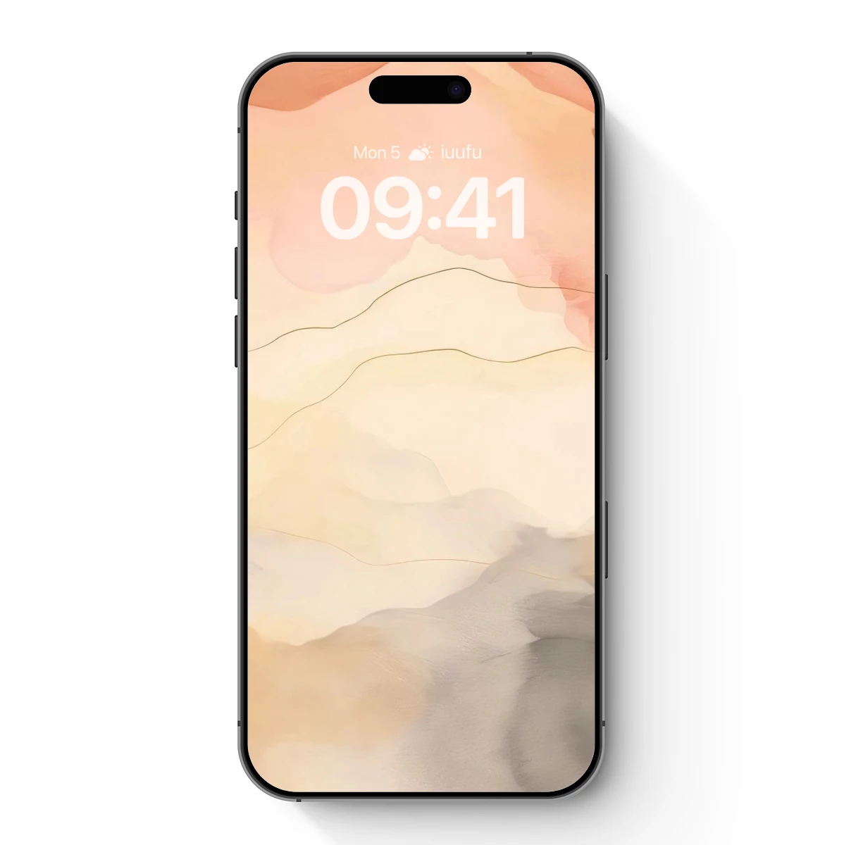 Abstract Watercolor Horizon: Soft Waves of Color Abstract Watercolor Horizon: Soft Waves of Color