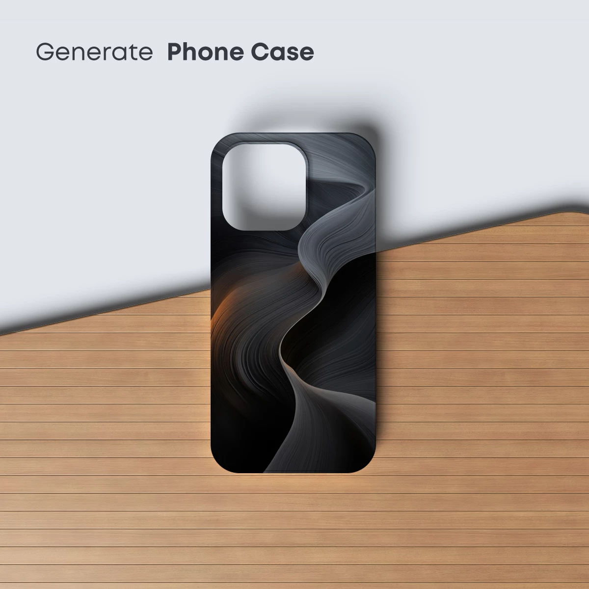 Ethereal Flow: Abstract Gray Waves - Image 3