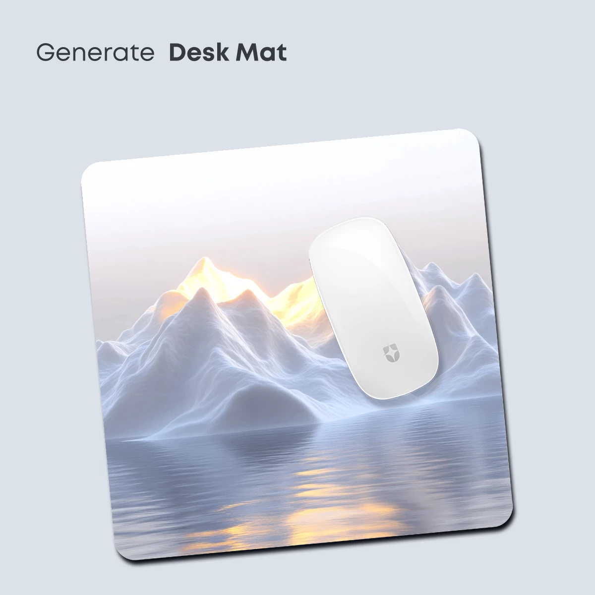 Illuminated Ice Peaks Reflecting in Serene Waters - Image 4