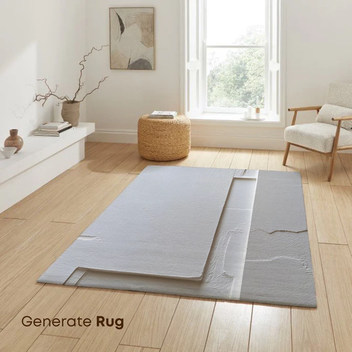 Abstract White Canvas Layers - Image 6