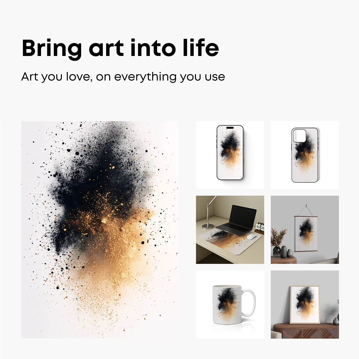 Golden Eclipse: Dust Cloud Fusion - Image 2