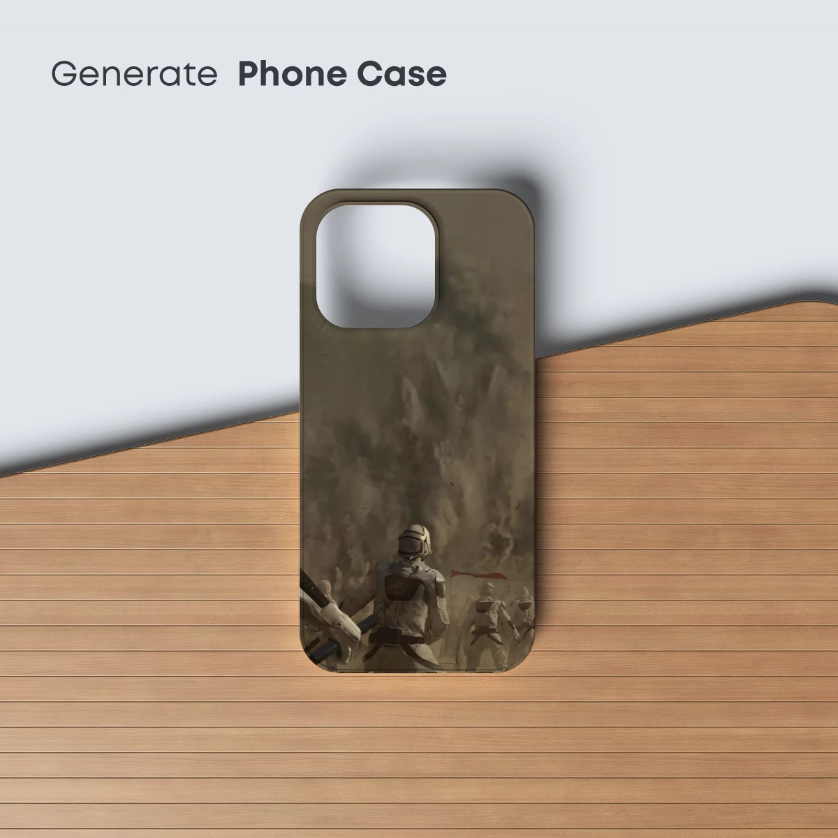 Desert Crusaders: Futuristic Knights in Dust Storm - Image 3