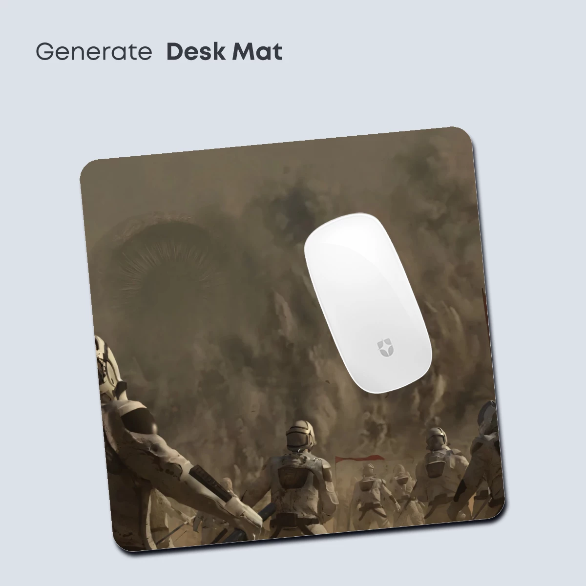 Desert Crusaders: Futuristic Knights in Dust Storm - Image 4