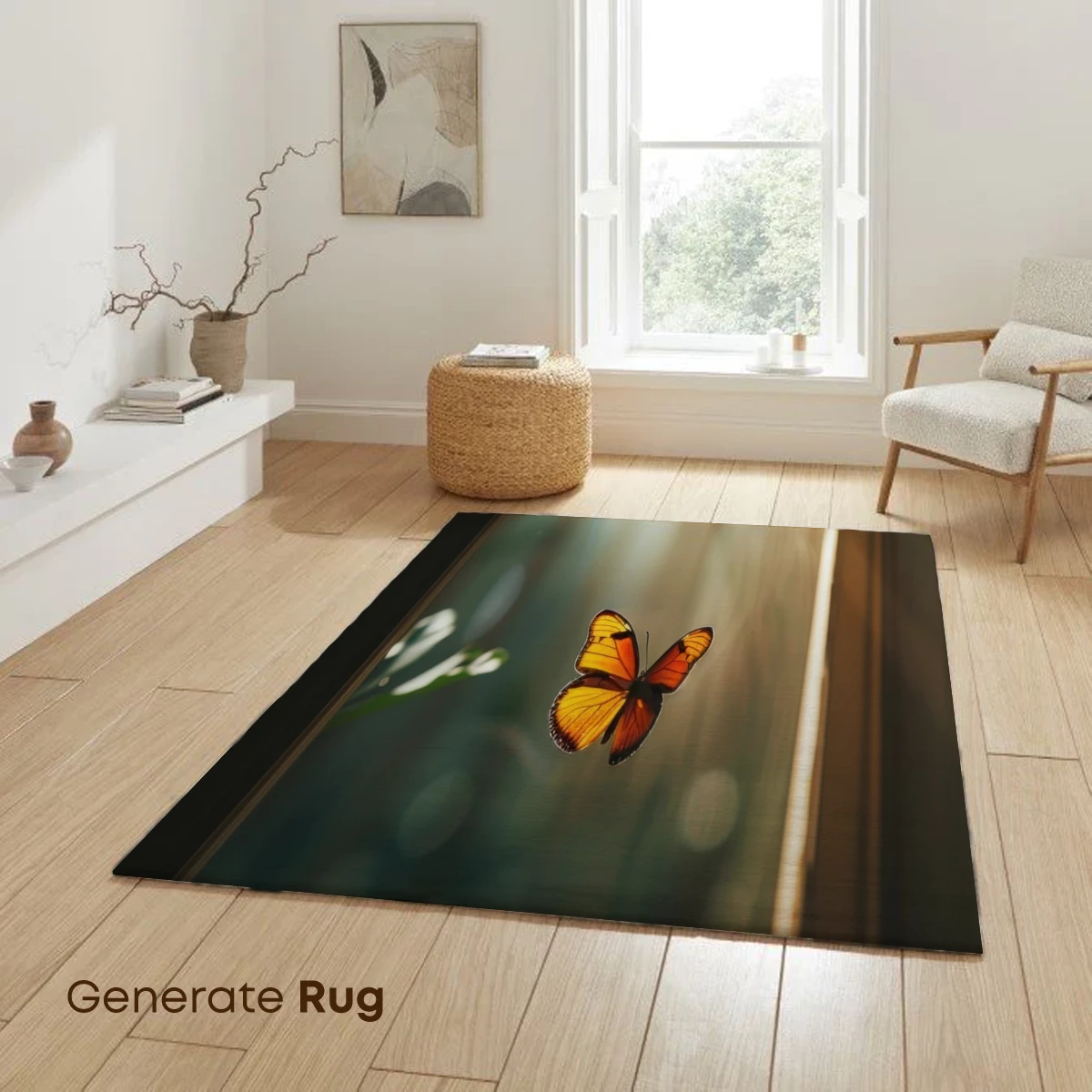 Butterfly in Sunlit Serenity - Image 6