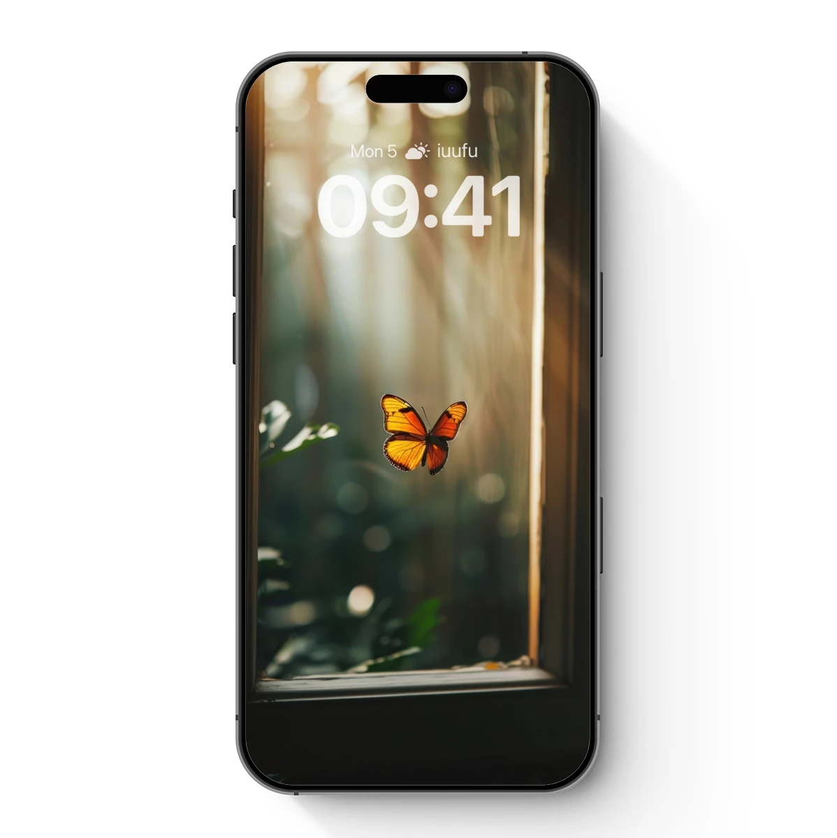 Butterfly in Sunlit Serenity