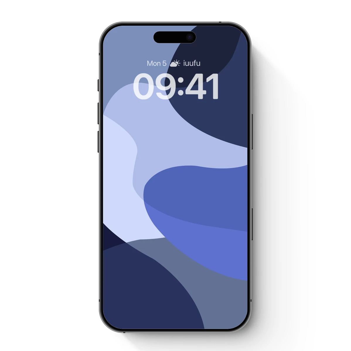 Blue Abstract Waves: Fluid Harmony in Shades