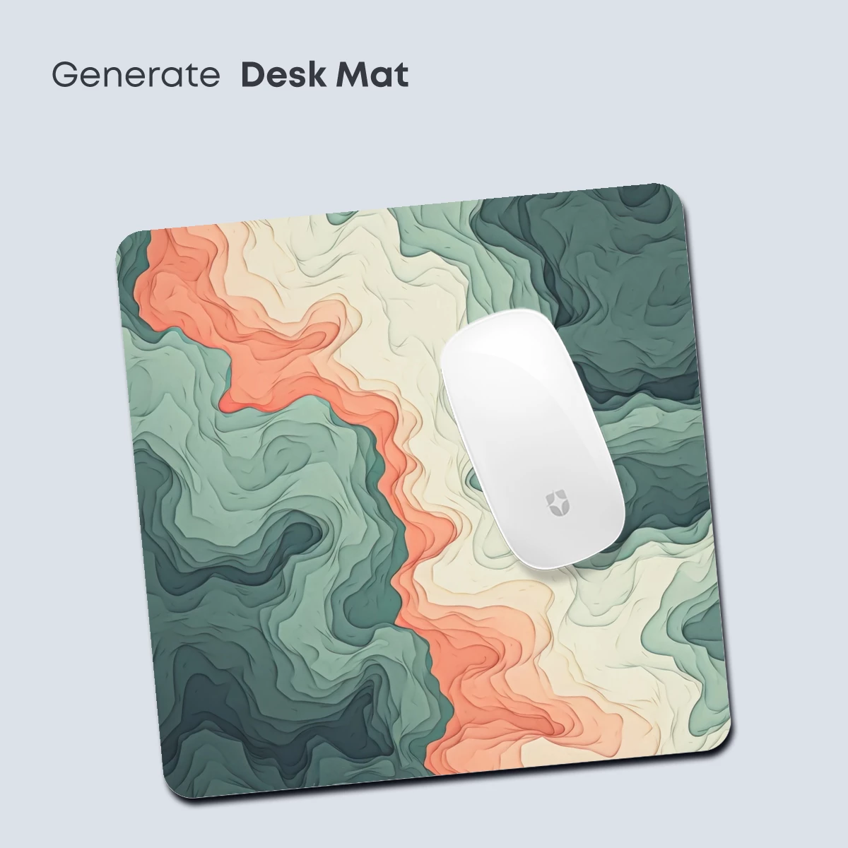 Abstract Terrain Odyssey: Wavy Color Fusion - Image 4