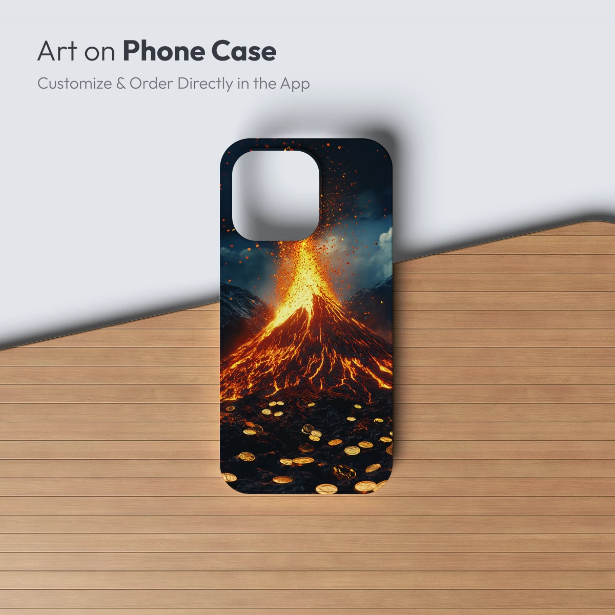 Erupting Volcano of Golden Coins - Image 3