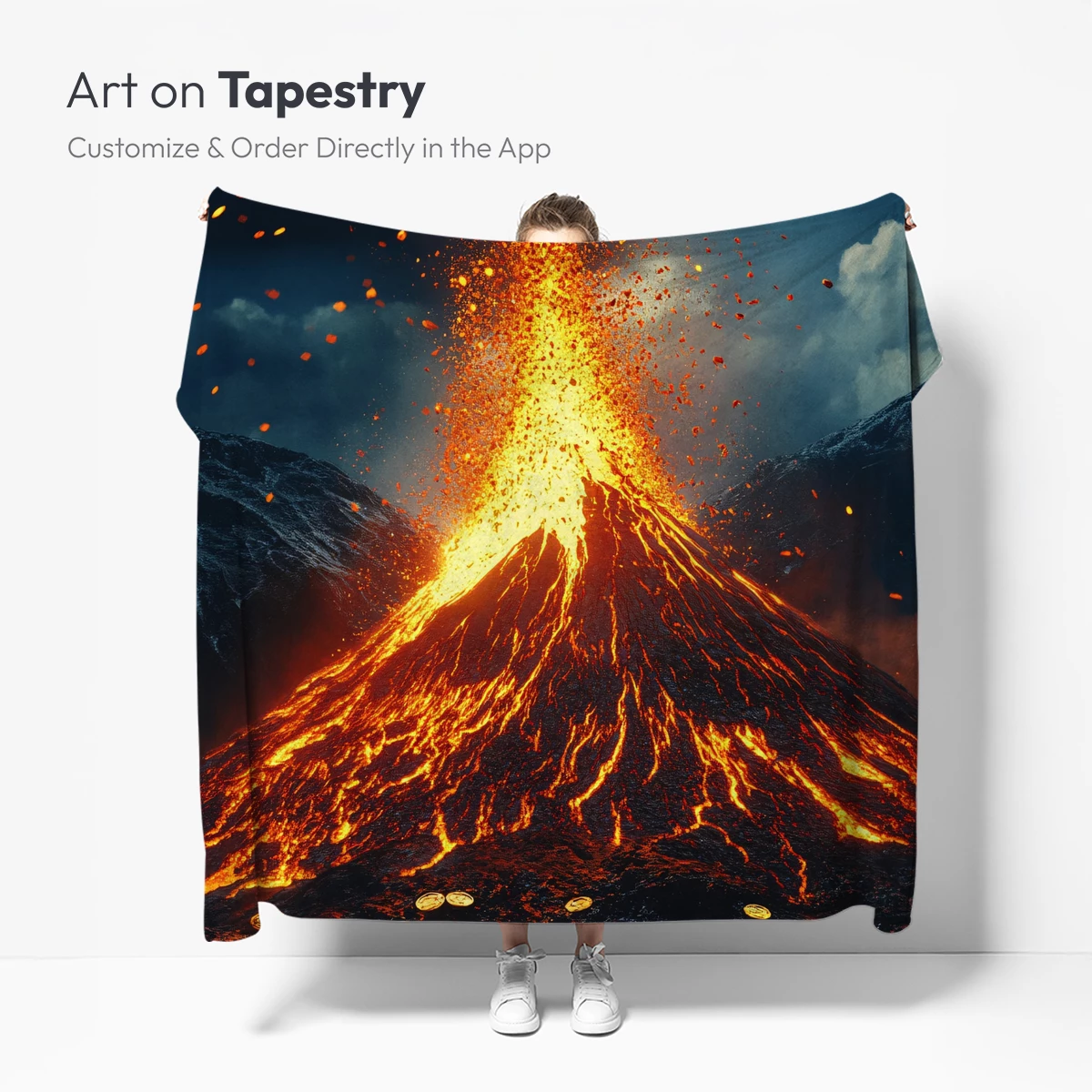 Erupting Volcano of Golden Coins - Image 5