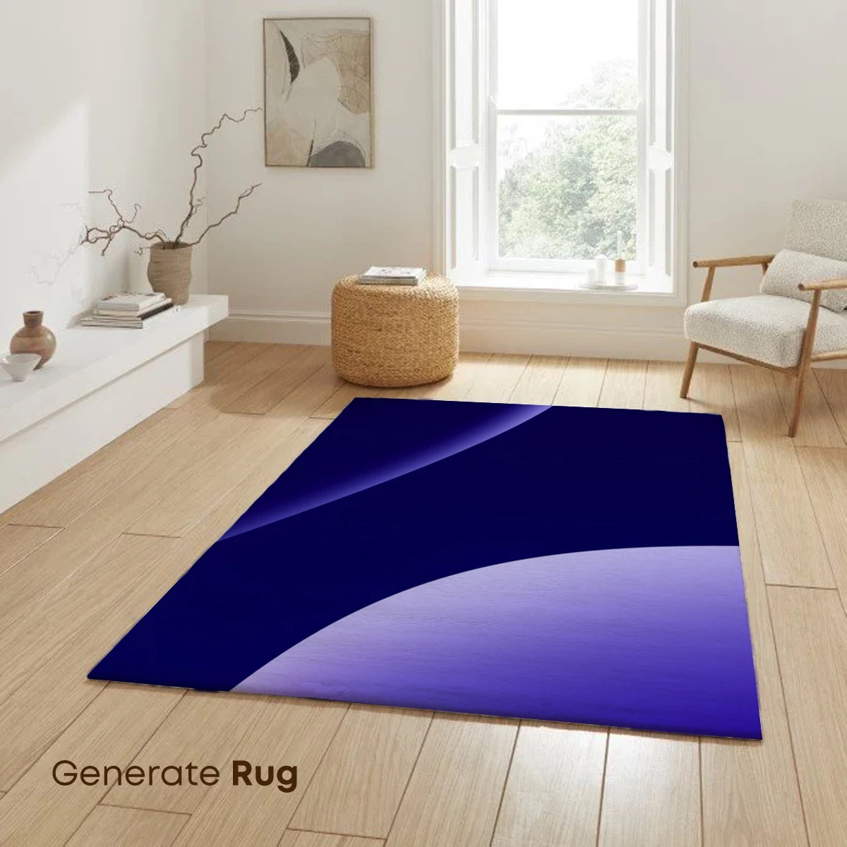 Ethereal Blue Curves: A Dance of Light and Shadow - Image 6