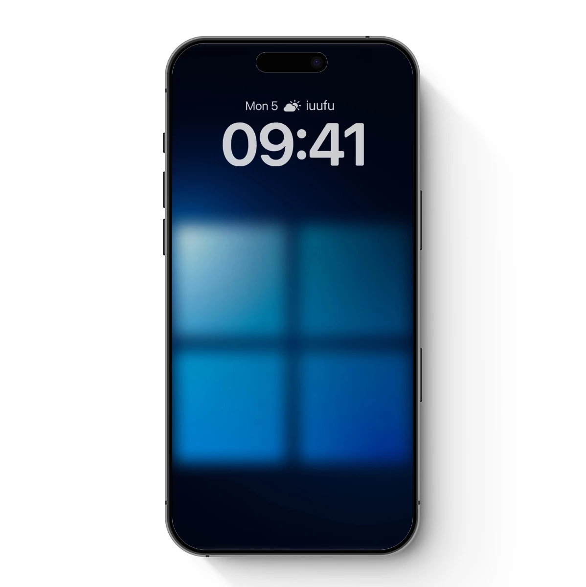 Blue Quadrant Glow: Digital Harmony Blue Quadrant Glow: Digital Harmony