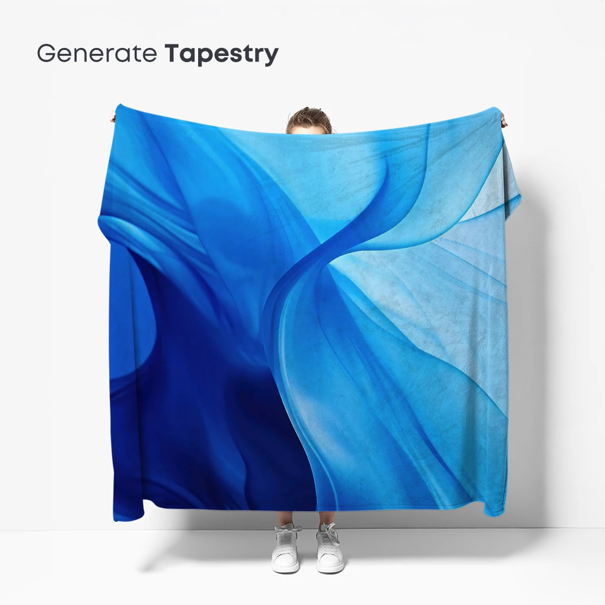 Ethereal Blue Silk Dance - Image 5