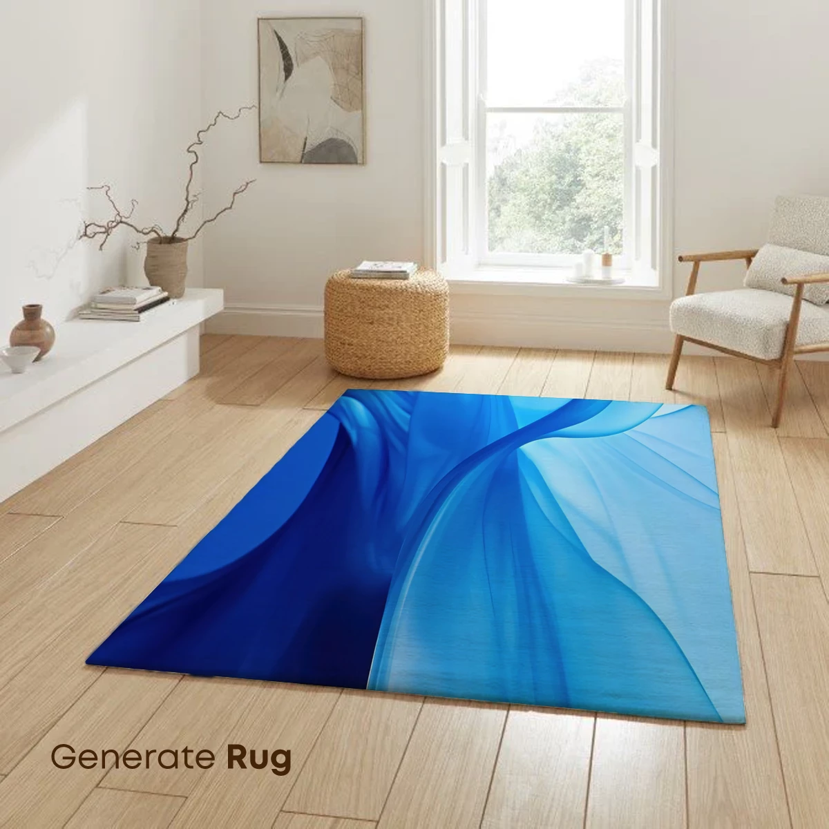 Ethereal Blue Silk Dance - Image 6