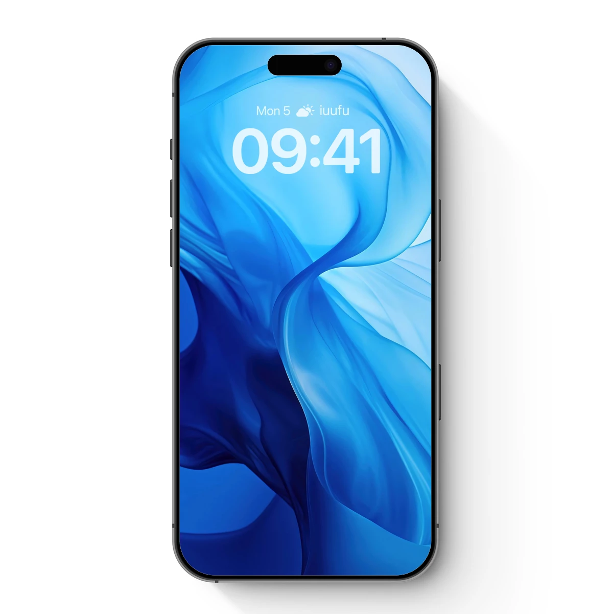 Ethereal Blue Silk Dance