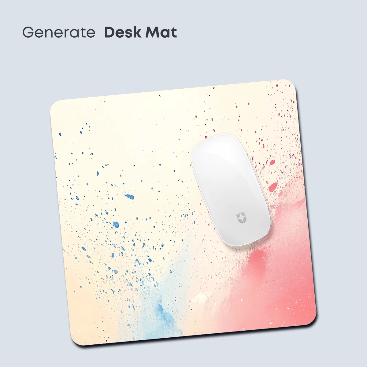 Abstract Splash: Blue and Red Harmony - Image 4