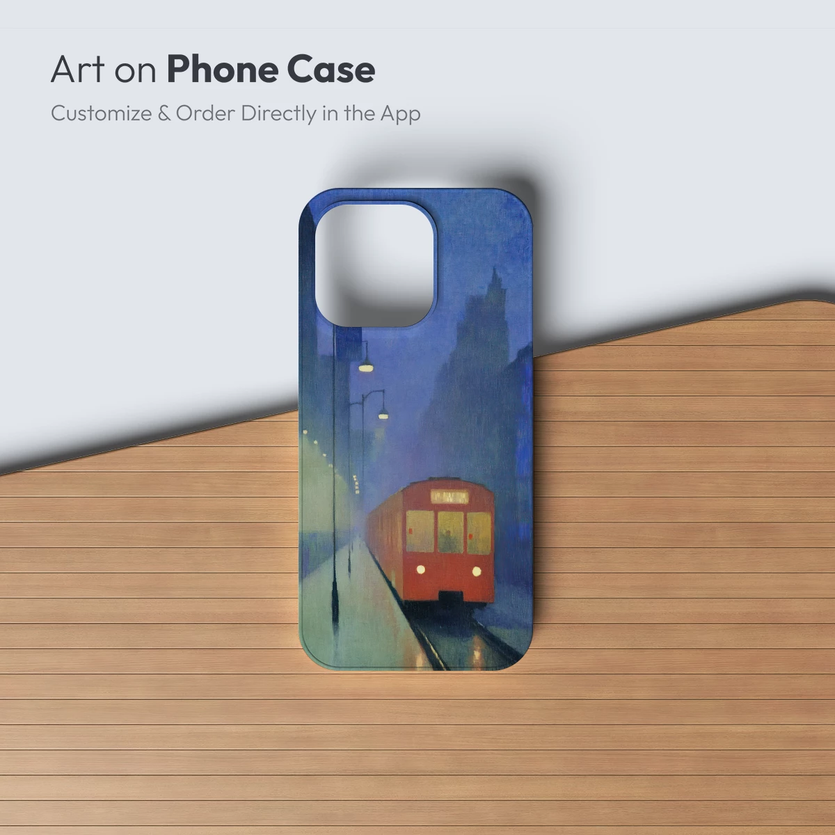 Foggy Night Tram: Urban Mystery - Image 3