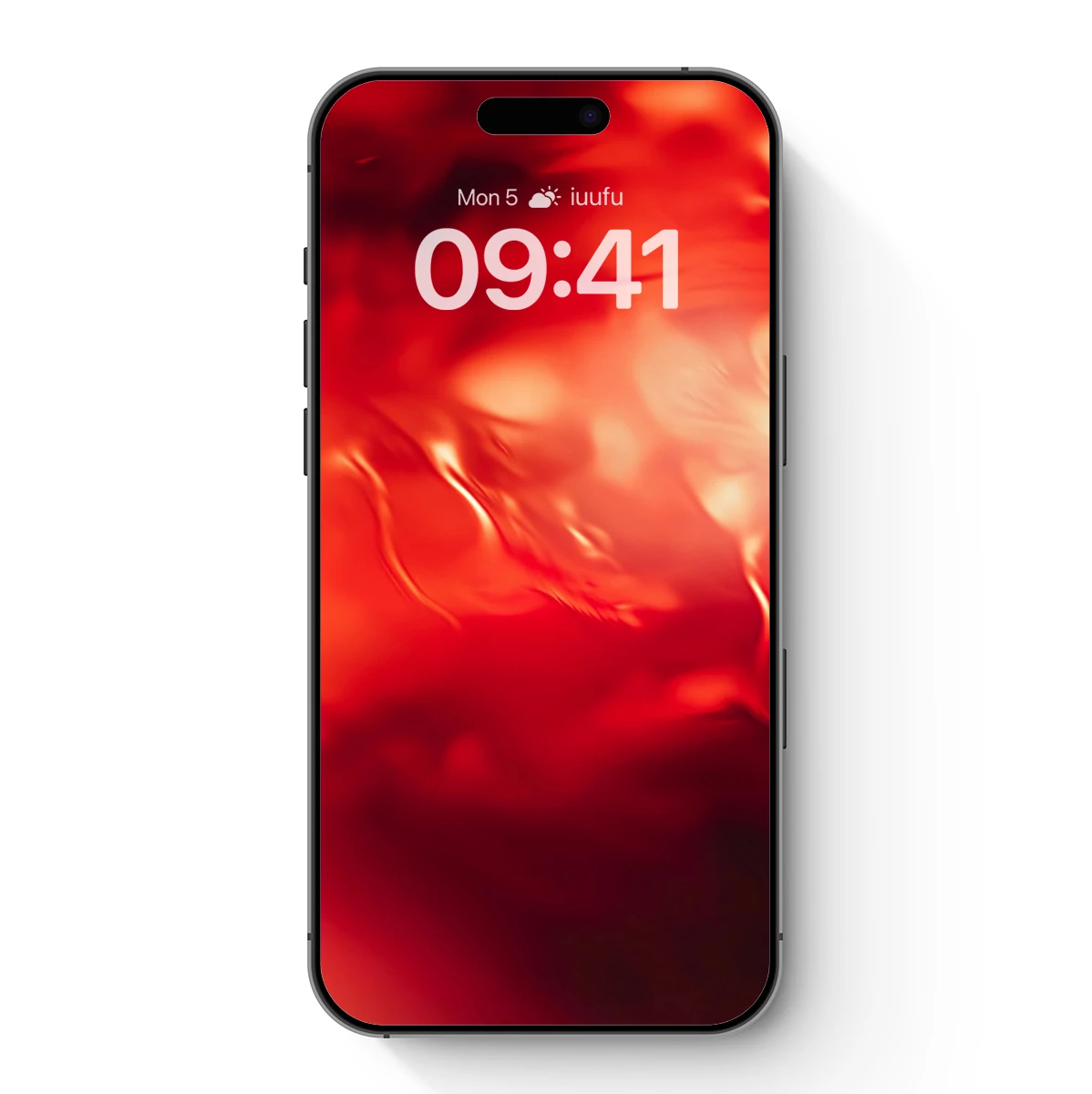 Crimson Whispers: Abstract Fluid Art