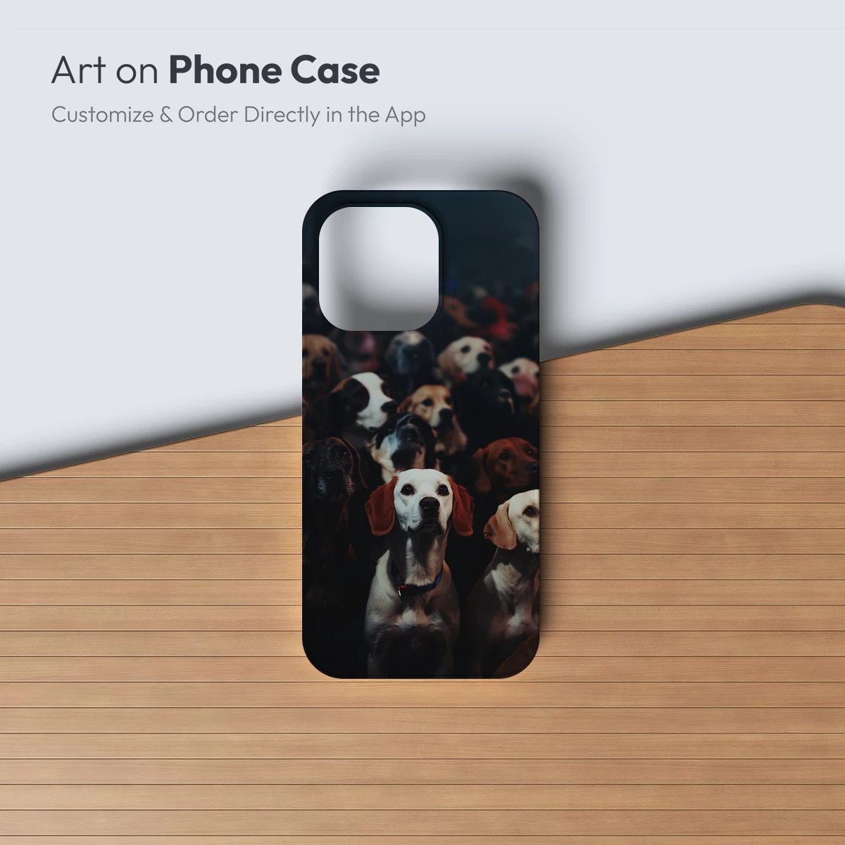 Canine Symphony: A Gathering of Gaze - Image 3