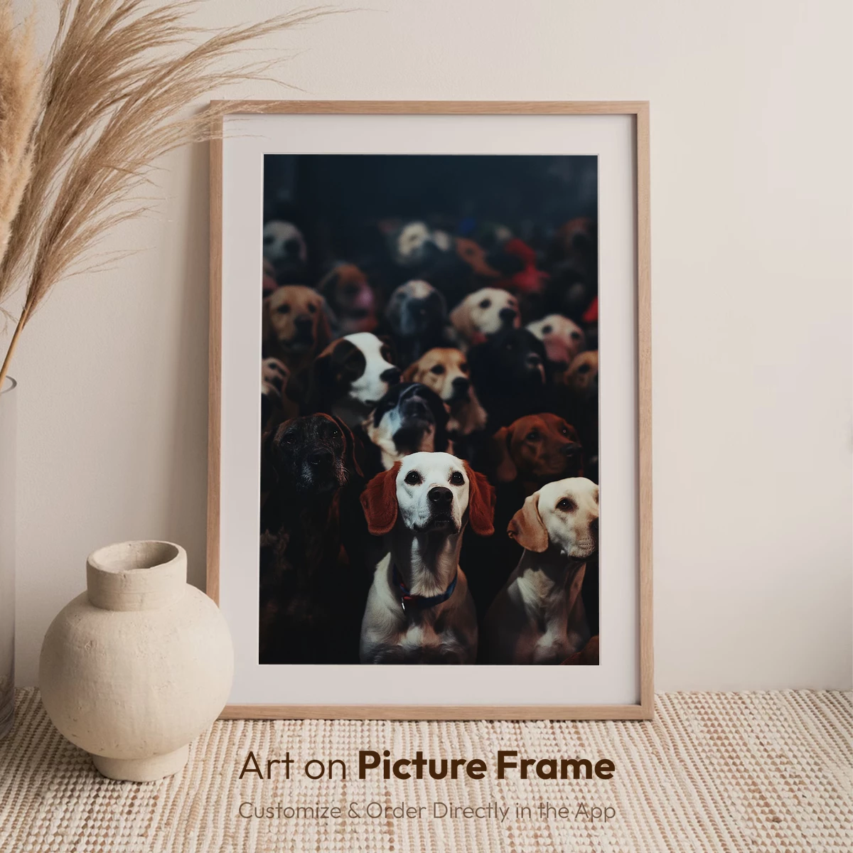 Canine Symphony: A Gathering of Gaze - Image 7