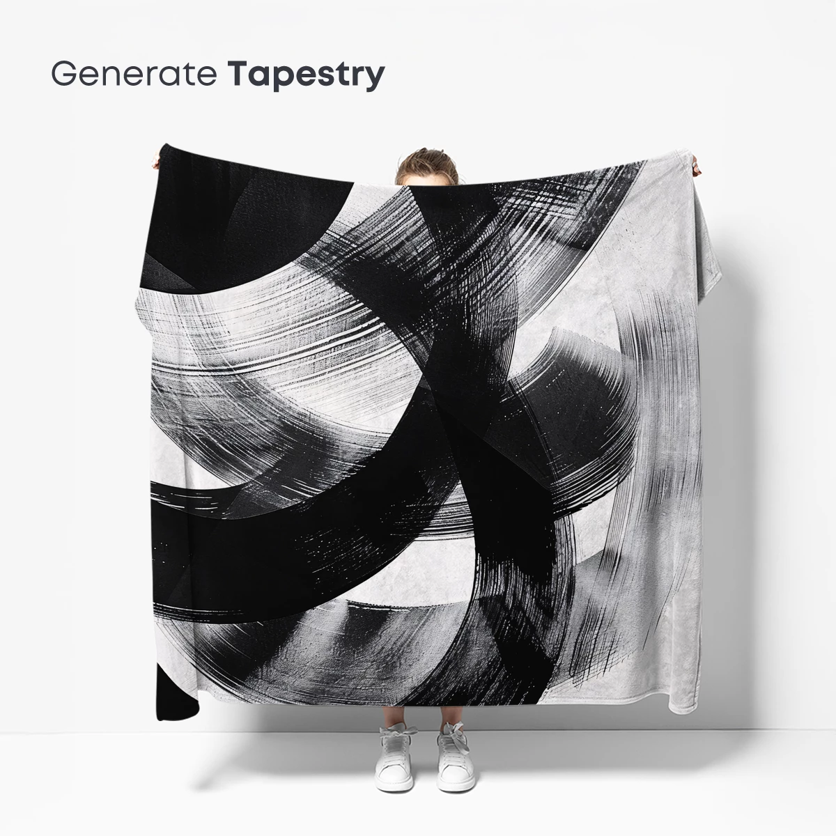 Dynamic Brushstroke Symphony: Abstract Flow - Image 5