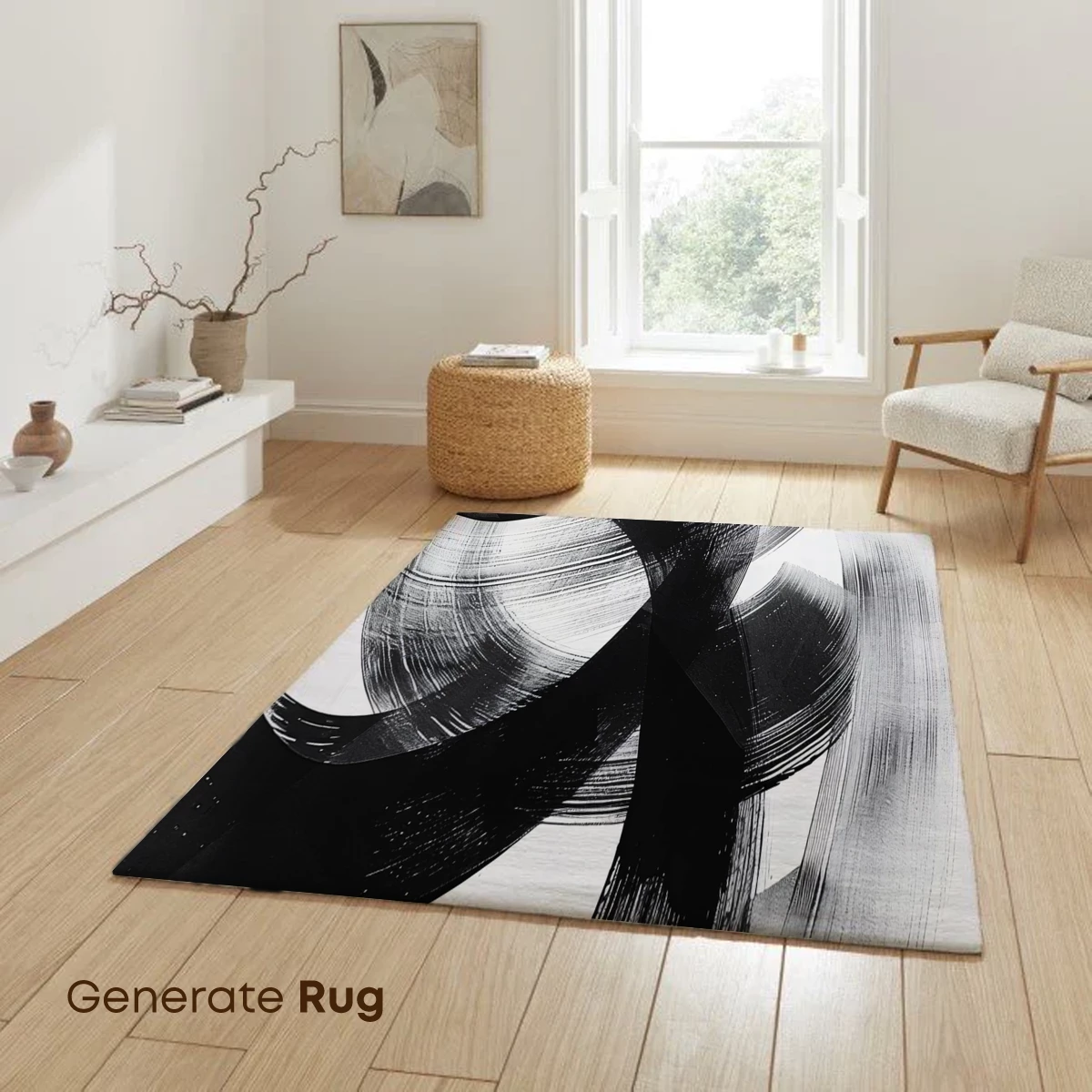 Dynamic Brushstroke Symphony: Abstract Flow - Image 6