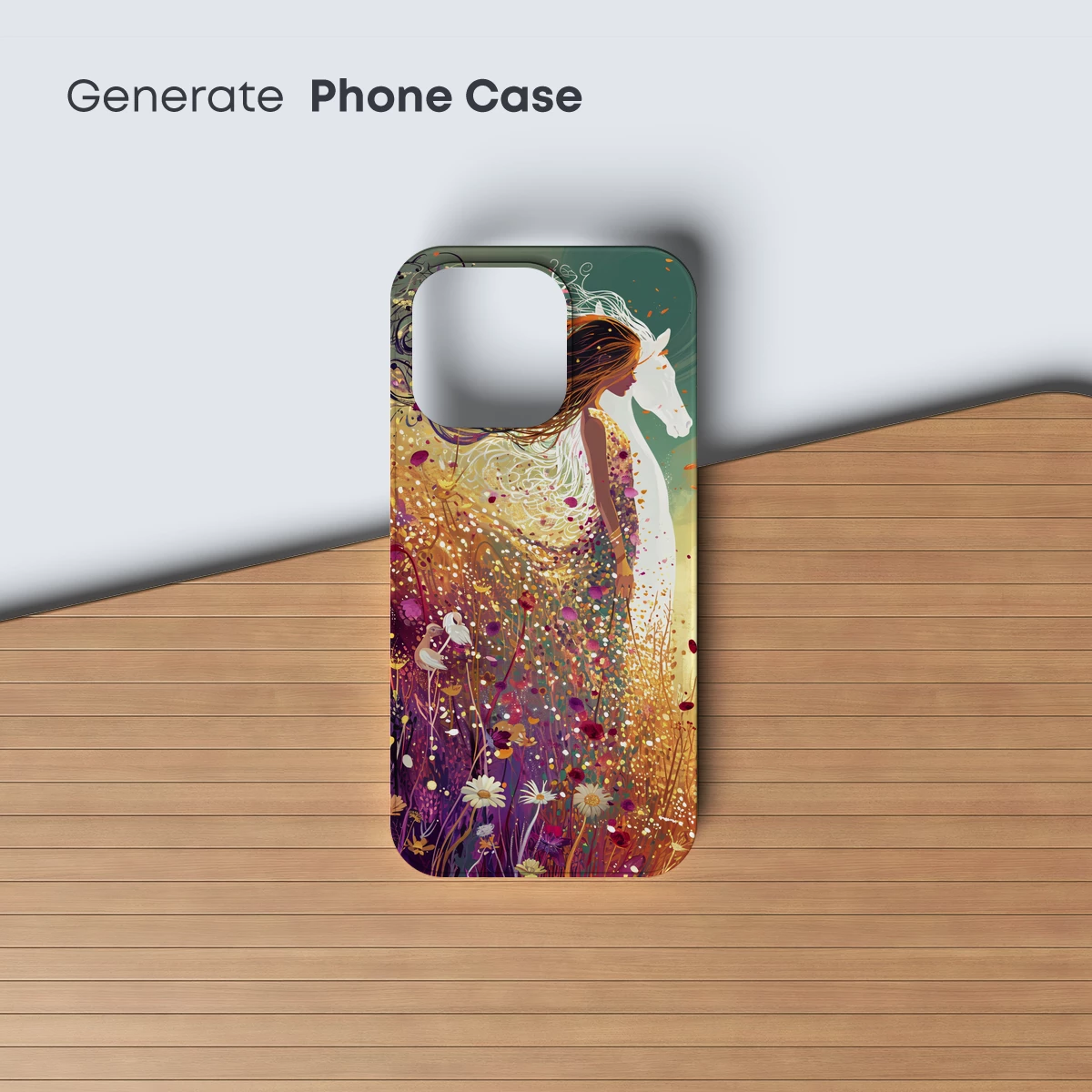 Enchanted Unicorn Whisper: Ethereal Fusion of Woman and Horse - Image 3