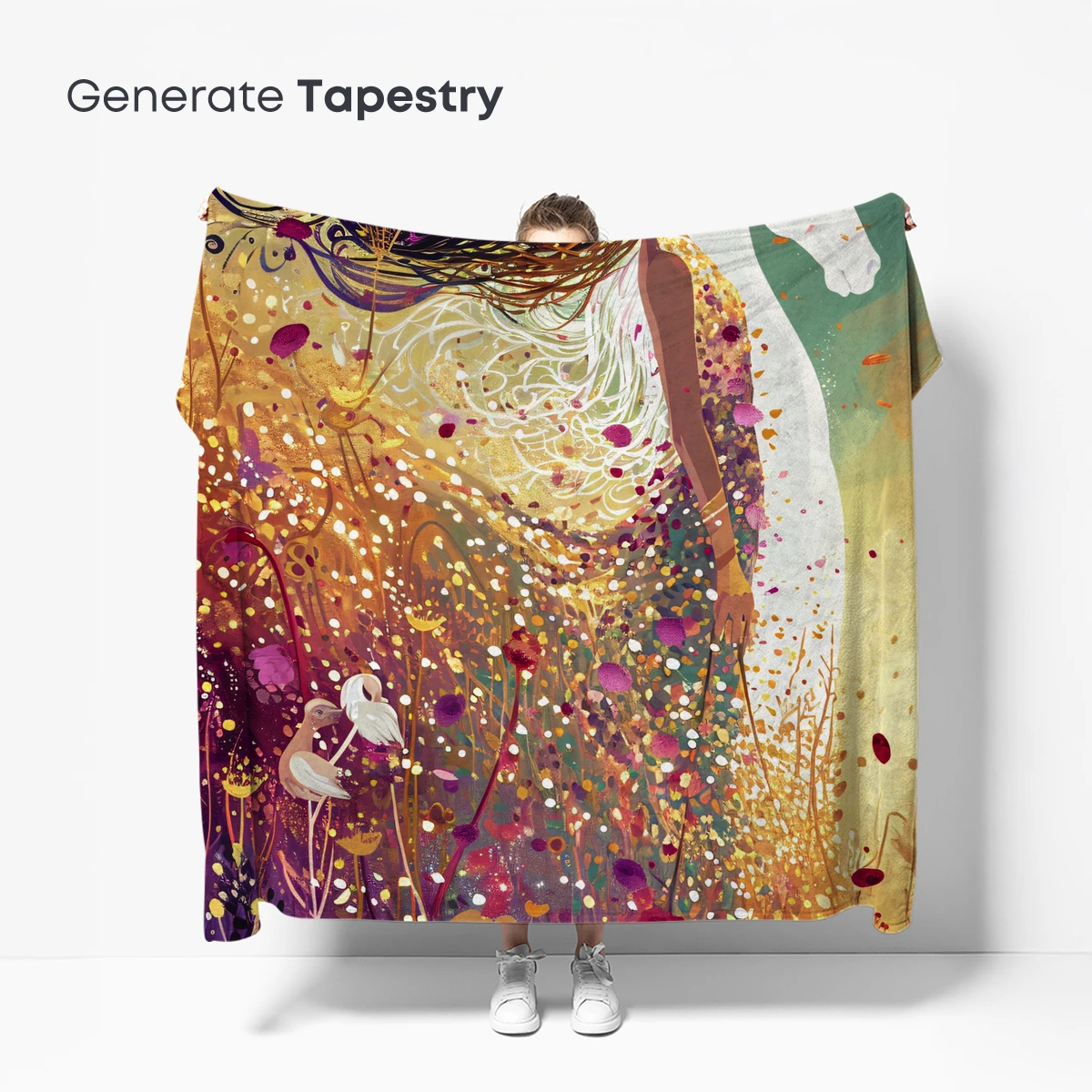 Enchanted Unicorn Whisper: Ethereal Fusion of Woman and Horse - Image 5