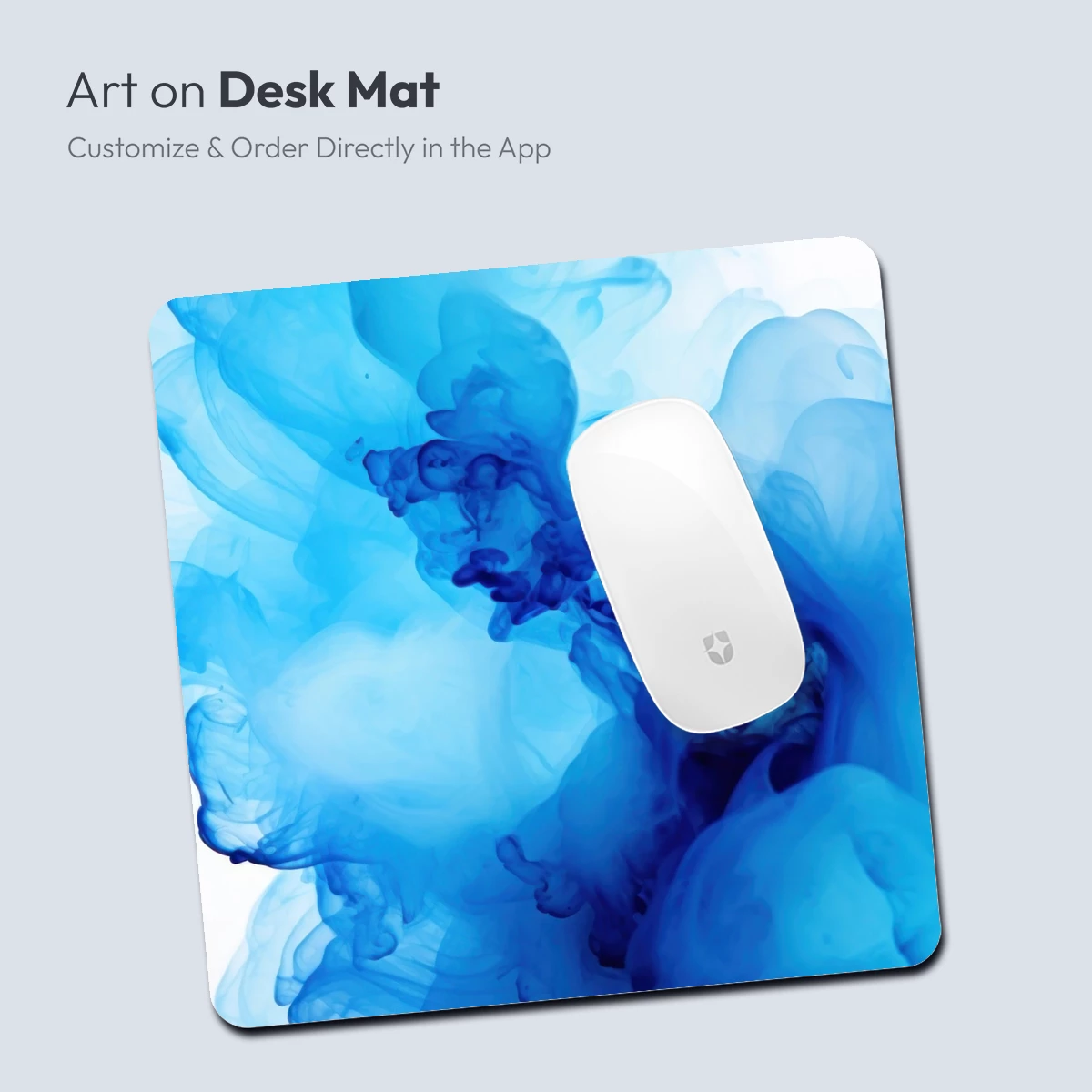 Blue Ink Elegance: Fluid Artistry in Motion - Image 4
