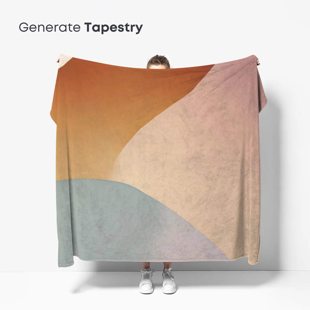 Abstract Fusion: Pastel Waves in Harmony - Image 5