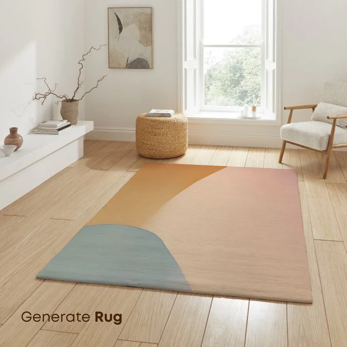 Abstract Fusion: Pastel Waves in Harmony - Image 6