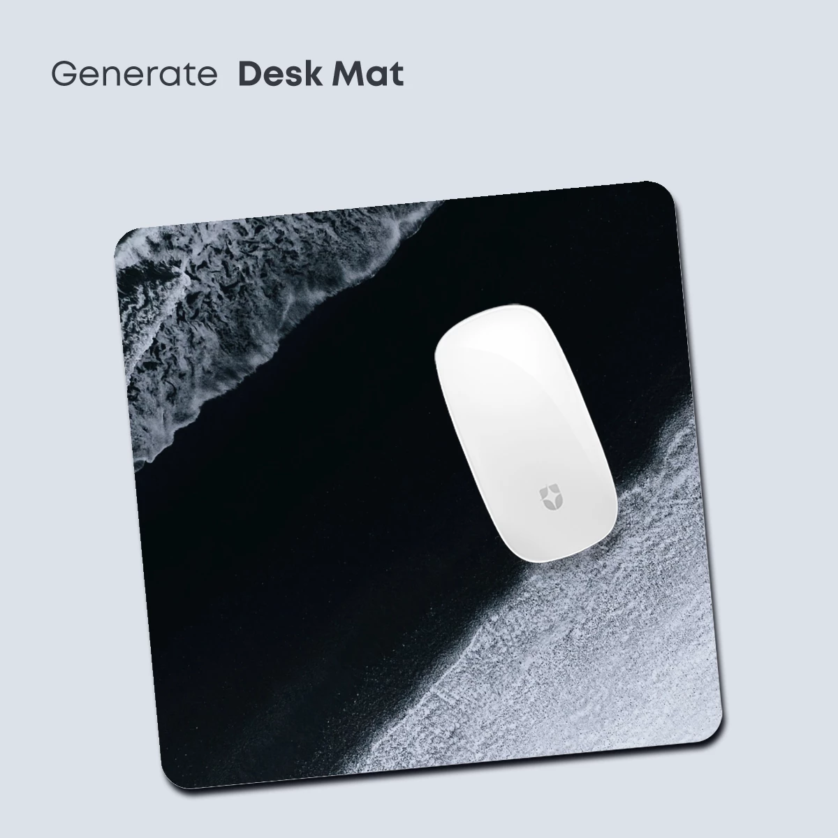 Eternal Black Sands: Monochrome Ocean Waves - Image 4