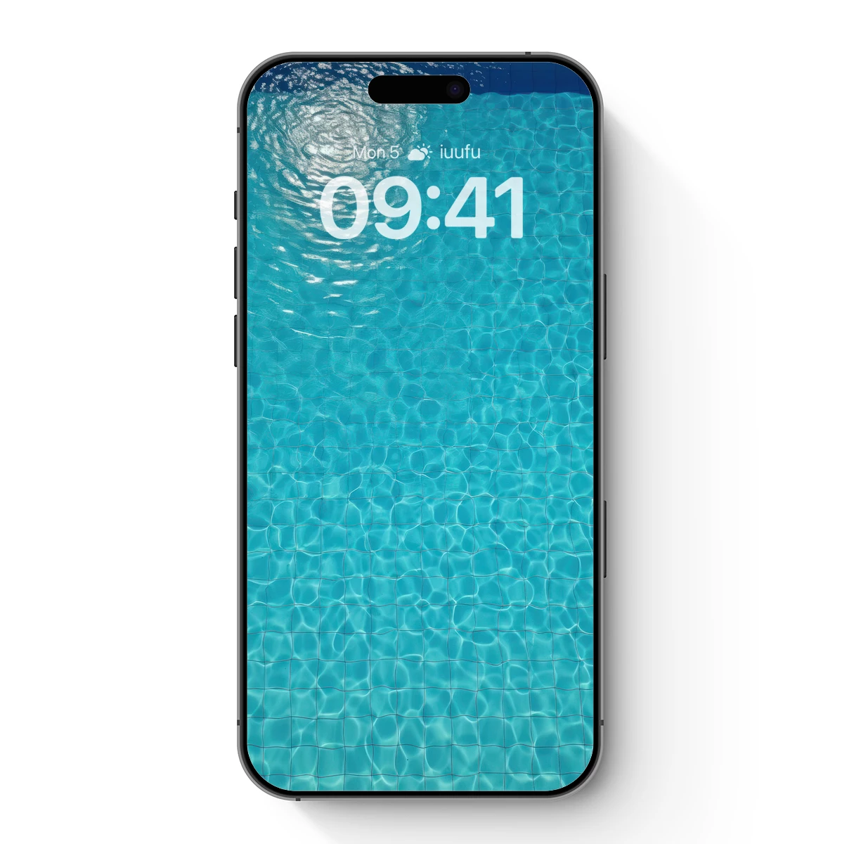 Azure Ripple Symphony: Pool Tiles in Motion