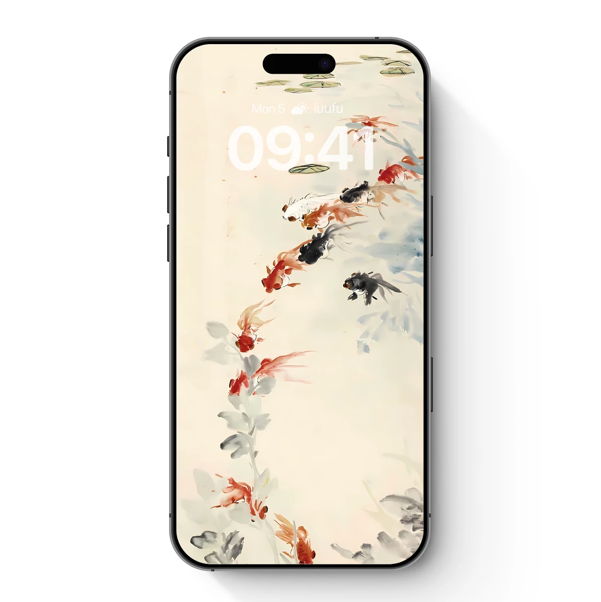 Elegant Koi Dance in Serene Waters