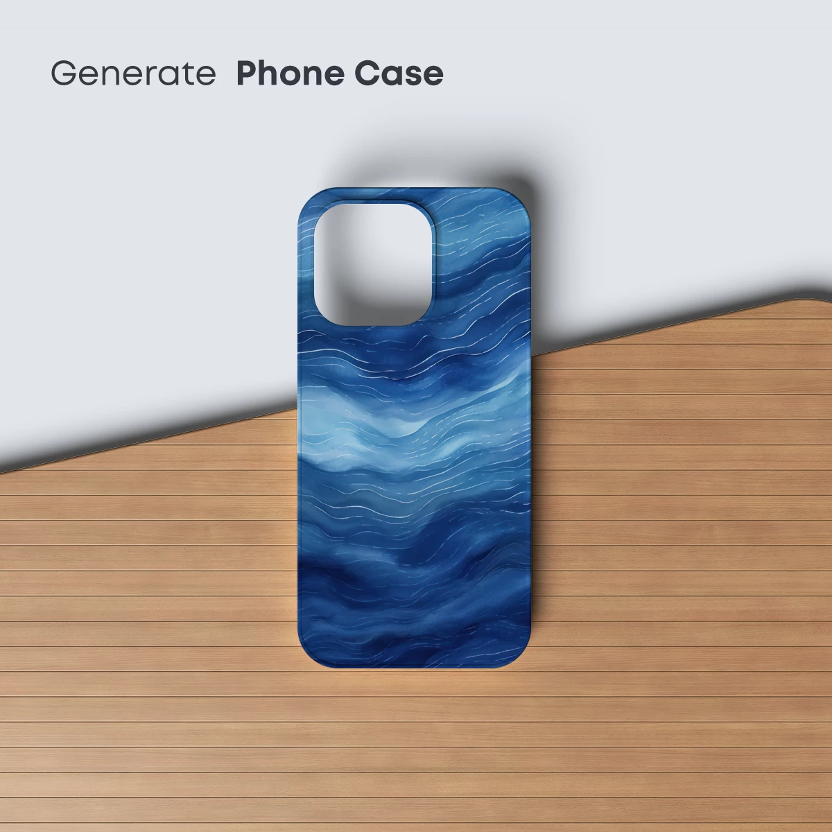 Oceanic Ripples: Abstract Blue Waves - Image 3