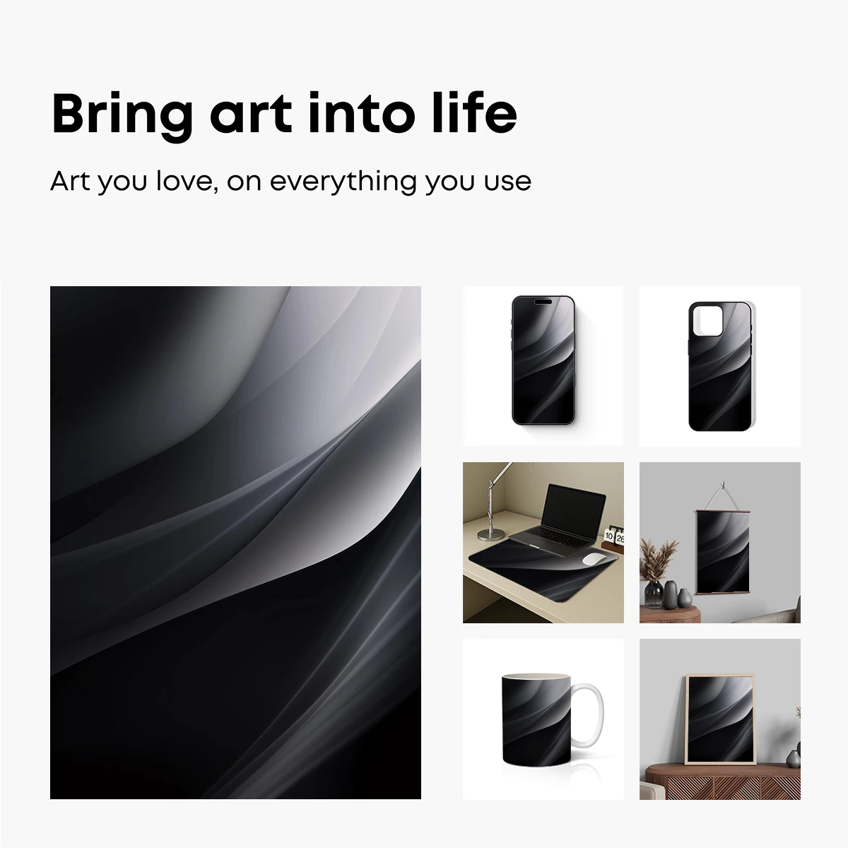 Elegant Monochrome Flow - Image 2