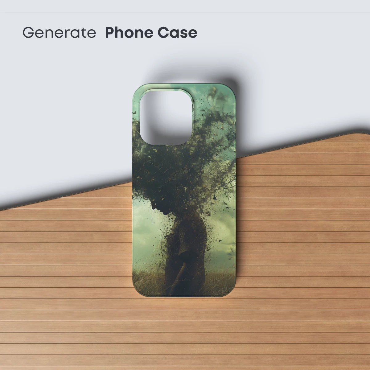 Dispersing Identity: Man Becomes a Whirlwind of Birds - Image 3