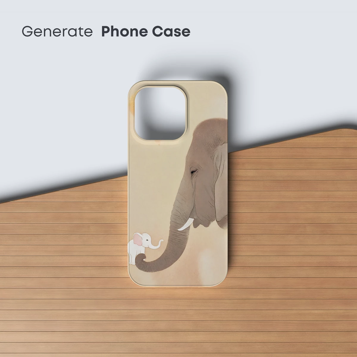 Gentle Giants: A Tender Elephant Embrace - Image 3