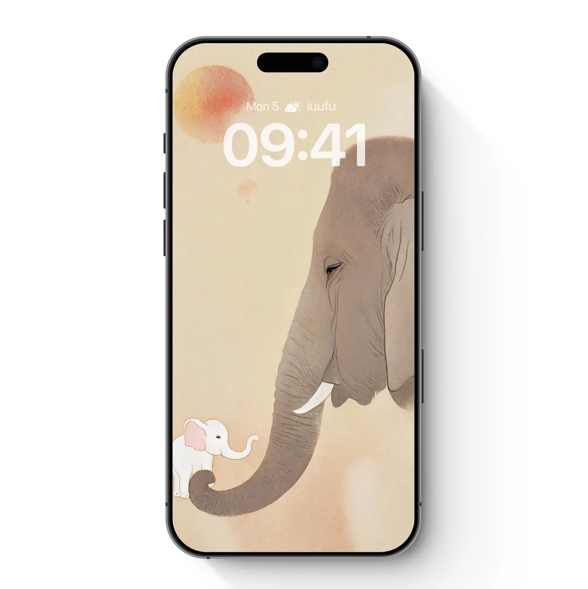 Gentle Giants: A Tender Elephant Embrace