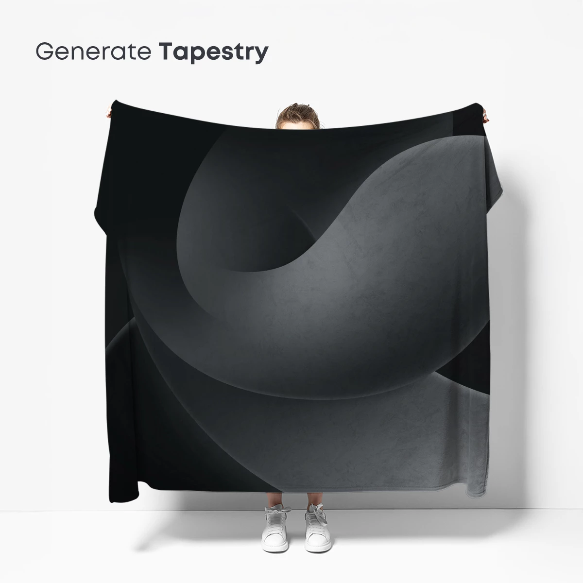 Ethereal Gray Spirals: A Dance of Light and Shadow - Image 5